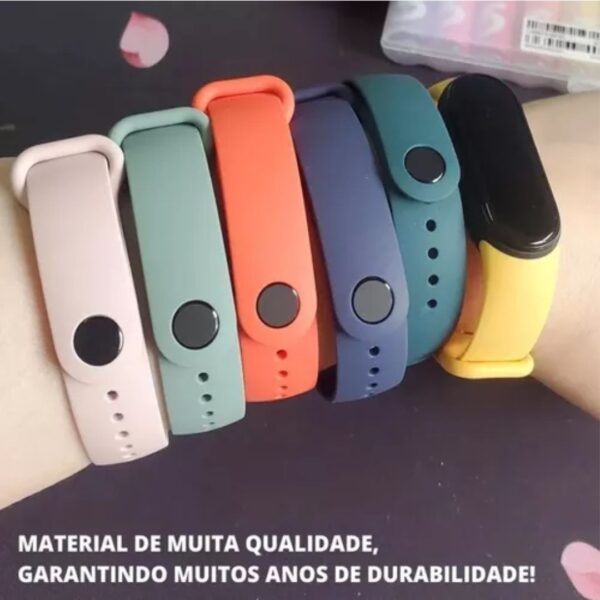 Pulseira De Silicone Para Xiaomi