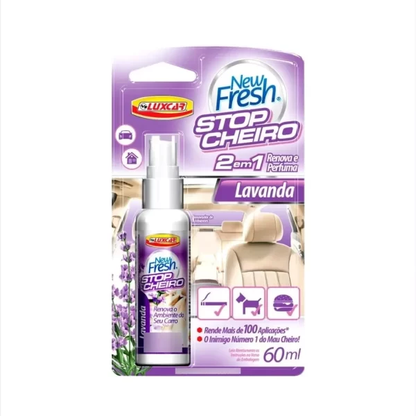 Spray Renovador De Ambientes Stop Cheiro Lavanda 60ml - Luxc