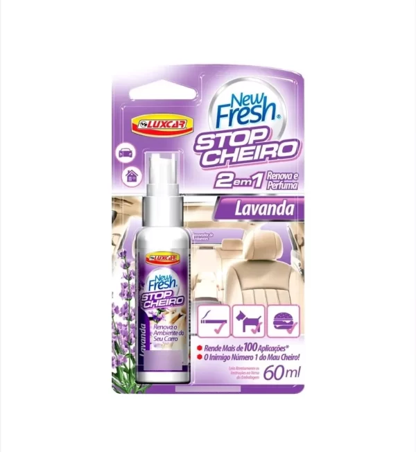 Spray Renovador De Ambientes Stop Cheiro Lavanda 60ml - Luxc